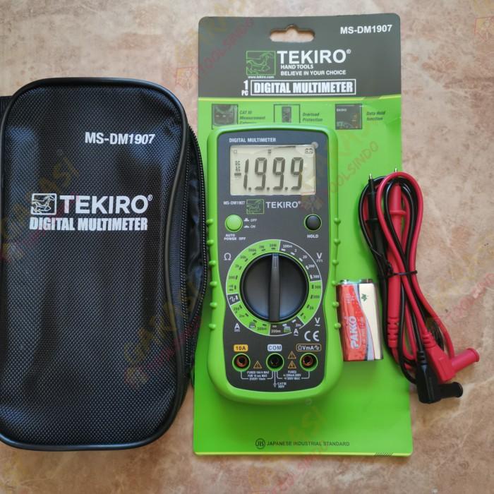 Multitester Digital Tekiro Multimeter Digital Multi Tester Avometer