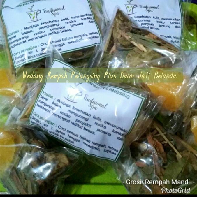

] Wedang Rempah Teh Pelangsing Plus Daun Jati Belanda 1 Pack Isi 10