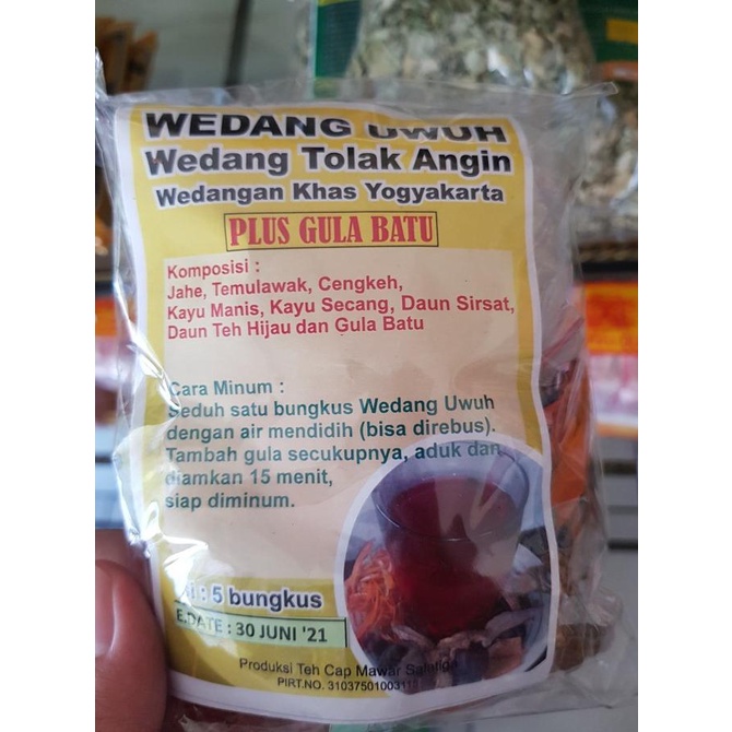 

] WEDANG UWUH TOLAK ANGIN