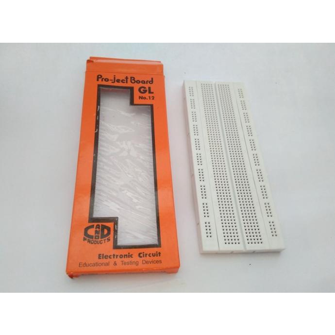 &<&<&<&] Mini Solderless Papan Project Board/ Bread Board Nickel GL No 12