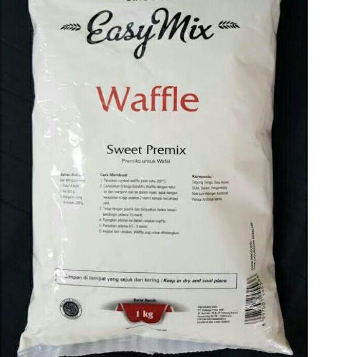 

12.12 tepung easy mix Sriboga Waffle 1kg !!