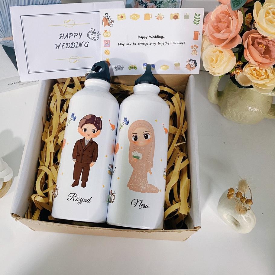 

HOT Product Kado Pernikahan / Tumbler Couple / Wedding Gift Tumbler / Hampers Wedding / Engagement by Gifttale !