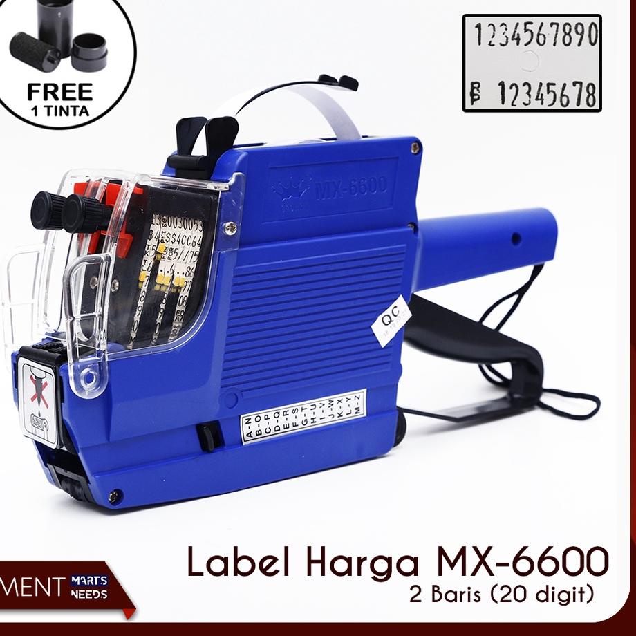 

12.12 SALE Alat Label Harga 2 Baris ANGKA-ANGKA tipe MX 6600 !!!