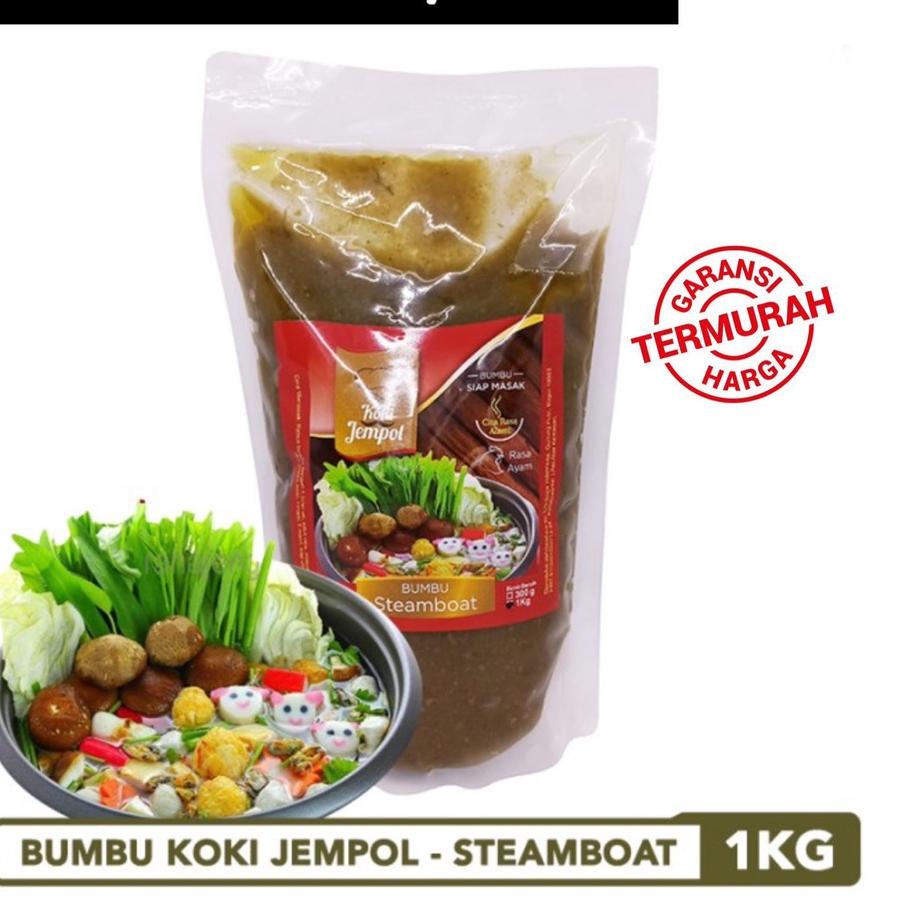 

DISKON BRANDS FESTIVAL Koki Jempol 1 kg Bumbu Tomyam / Suki / Steamboat Kemasan Grosir Horeca !!!