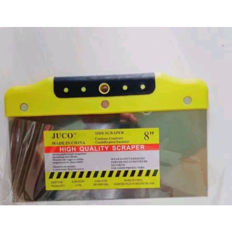 scraper juco 20cm kapi gypsum scraper gypsum Kape sekrap gypsum 8"inch  gagangFiber  kepe sekrap gys