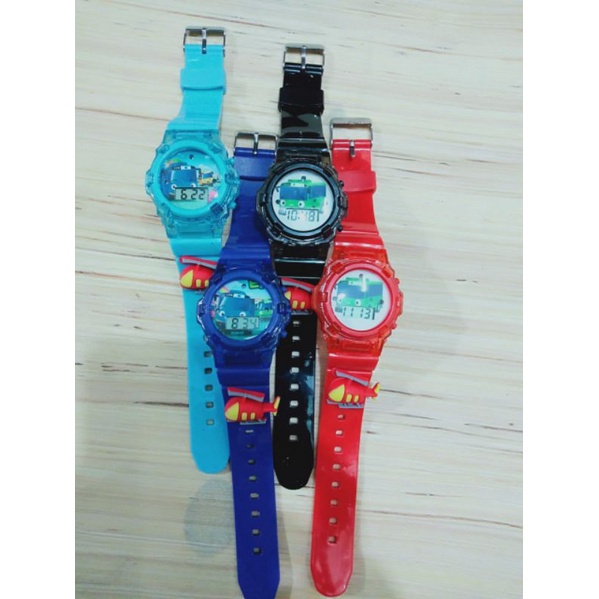 Jam Tangan Anak Laki Laki Digiital Melodi Lampu kualitas premium boneka