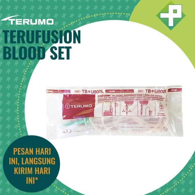 Blood Set Terumo / Terufusion Blood Administration Set Box Isi 50'S