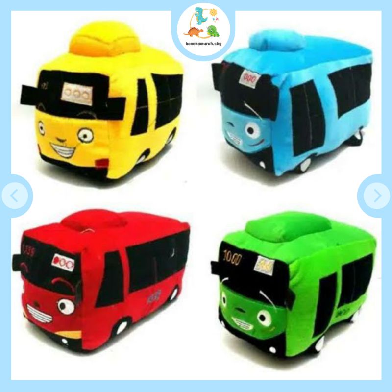 BONEKA BUS TAYO UKURAN S M L