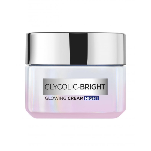 Loreal Night Cream Glycolic Bright 50Ml