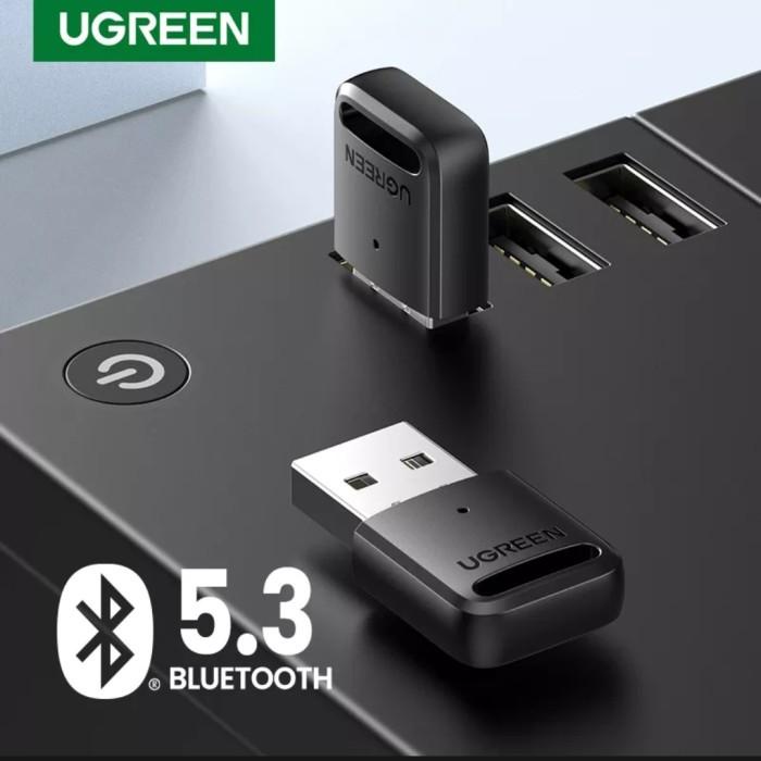 Terlaris Ugreen Bluetooth 5.3 5.0 Transmitter Receiver- Ugreen Dongle Bluetooth
