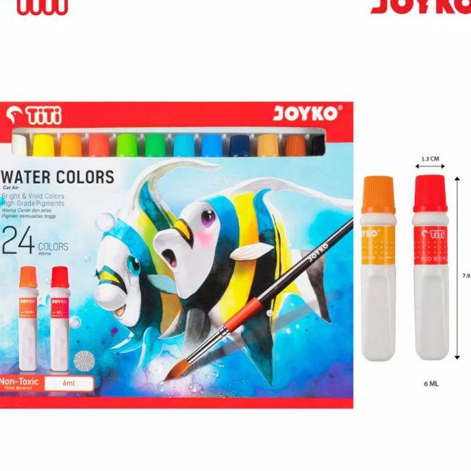 

Joyko Water Color/Cat Air Joyko Water Colour 24 Warna