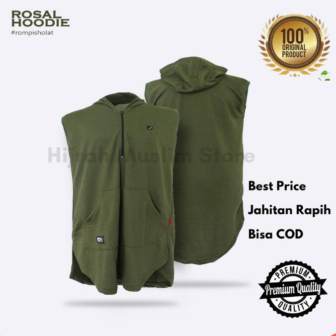 Grosir Baju Muslim Pria Rompi Sholat Koko Kurta Pakistan Hoodie Rosal