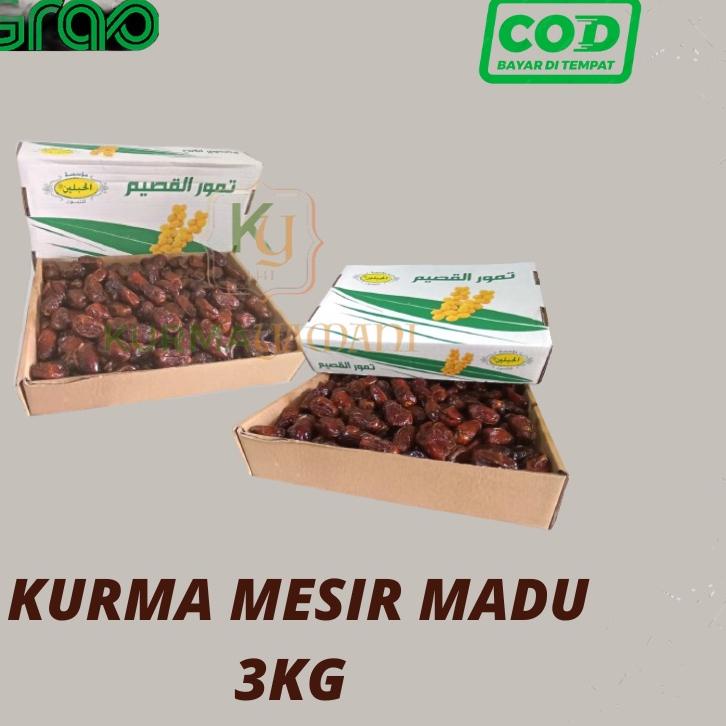 

COD ✅ ( COD ) KURMA MADU 3 KG KURMA MESIR EGYPT PREMIUM BUKAN KURMA SUKARI / MESIR
