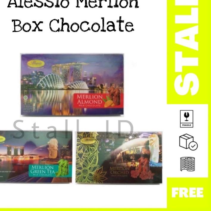 

Sale ✅⭐ Cokelat Alessio Merlion Box Chocolate 130gram