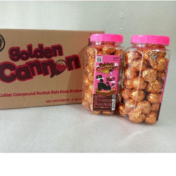 

Termurah ✅ coklat tobelo golden canon 1 karton isi 6 toples @40 pcs