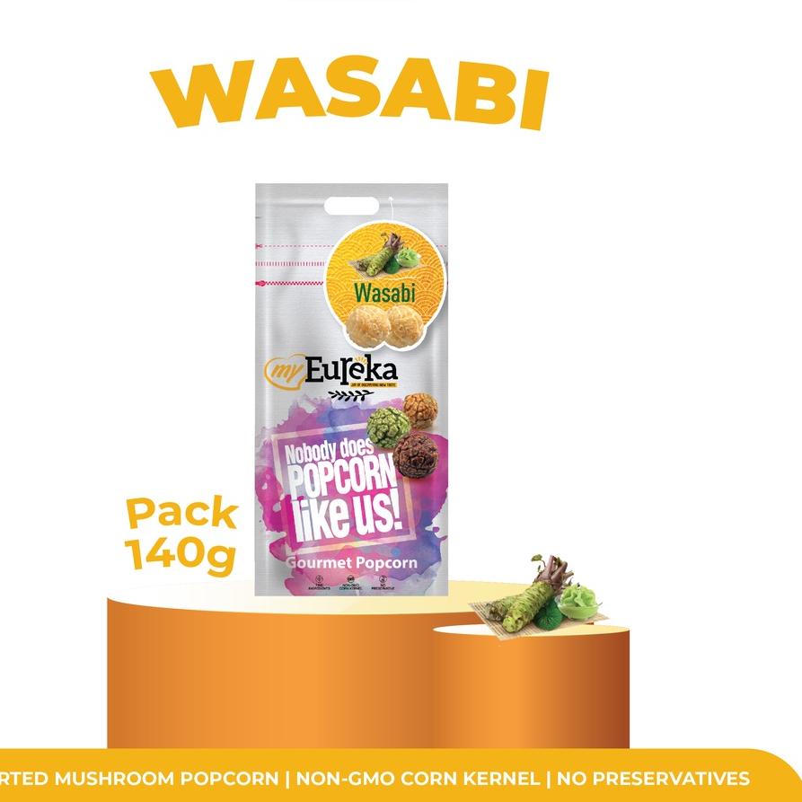 

COD ✅⭐ Eureka Popcorn Wasabi Pack 140gr
