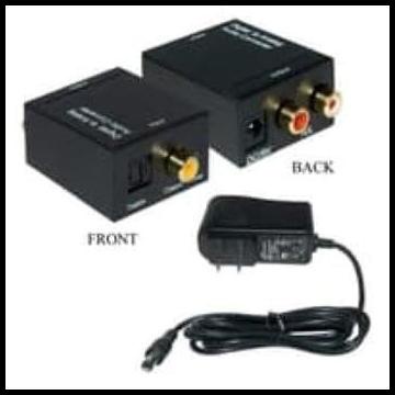 Digital To Analog / Audio Digital Optic Coax To Analog Rca