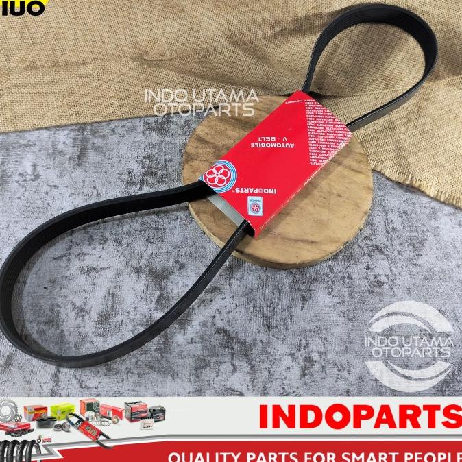 VBelt Fanbelt March 1.2 Datsun Go Plus Vanbelt INDOPARTS 7PK1165 Suku cadang spare part mobil