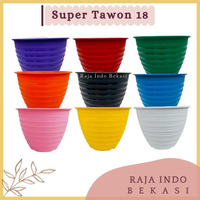 Terlaris Pot Super Tawon 18 Cm Warna Warni Pot Tawon 18 Mirip Pirus 18 20 21
