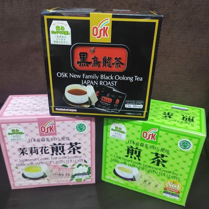 

OSK Teh celup japanese Green Tea 50 sachet
