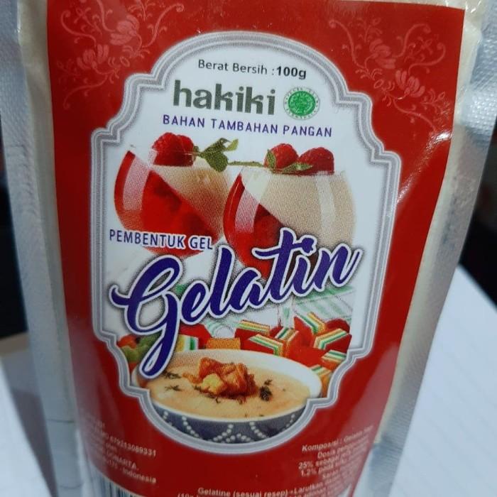 

Terlaris Hakiki Gelatin Bubuk 100Gr 100% Halal,