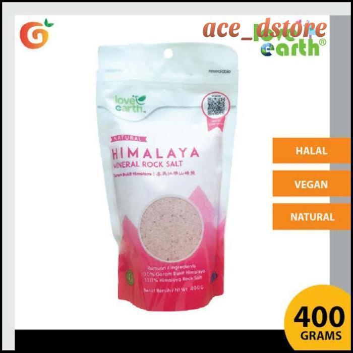 

HIMALAYAN SALT LOVE EARTH 400GR / GARAM HIMALAYA 400GR HOT DEAL