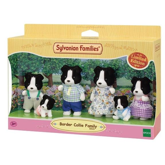 Sylvanian Families Border Collie Family Limited Edition