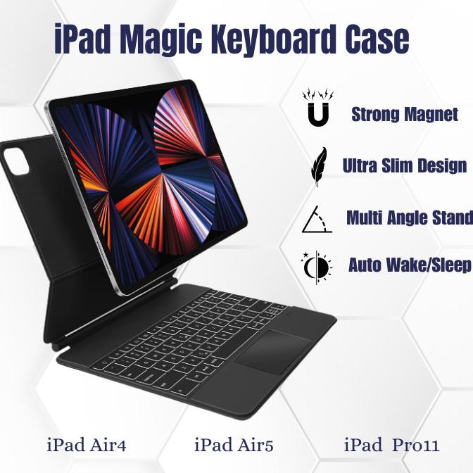 Floating Magic Keyboard Case iPad Air 4 Air 5 iPad Pro 11 iPad M1 M2