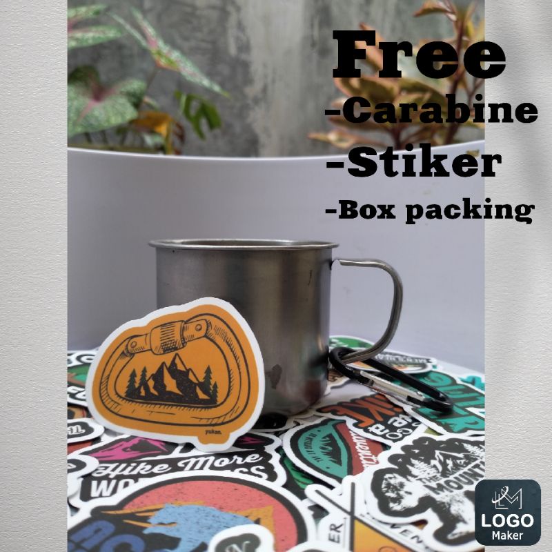 GELAS GUNUNG OUTDOOR MUG STAINLESS