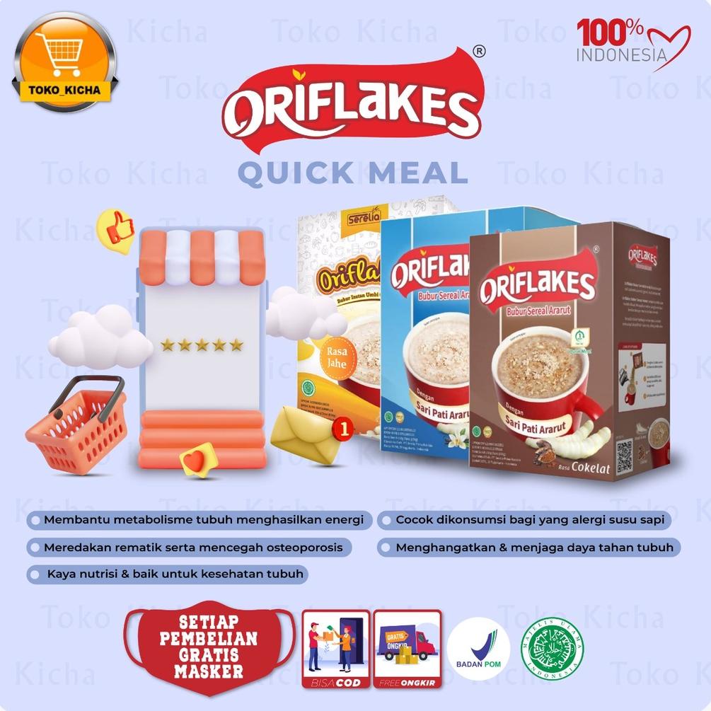 

♠ Oriflakes Daily 1 Box (isi 5 sachet)