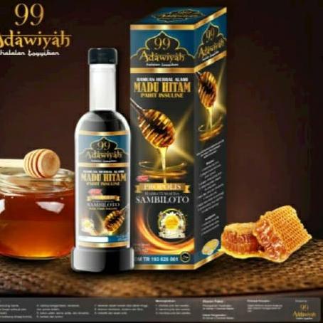 

✨MEN SALE✨ MADU ADAWIYAH 99 / MADU HITAM PAHIT Original Madu Insulin Propolis Asli Madu Kolestrol Asam Urat !!