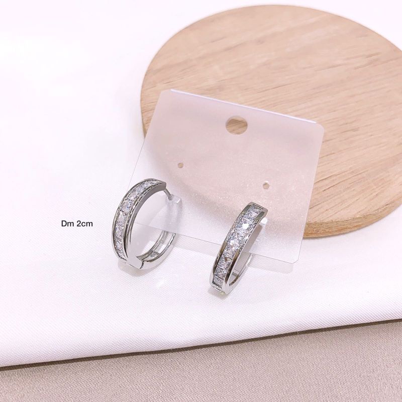 Anting Titanium Stainless steel asli anti karat anti alergi Premium Quality A4