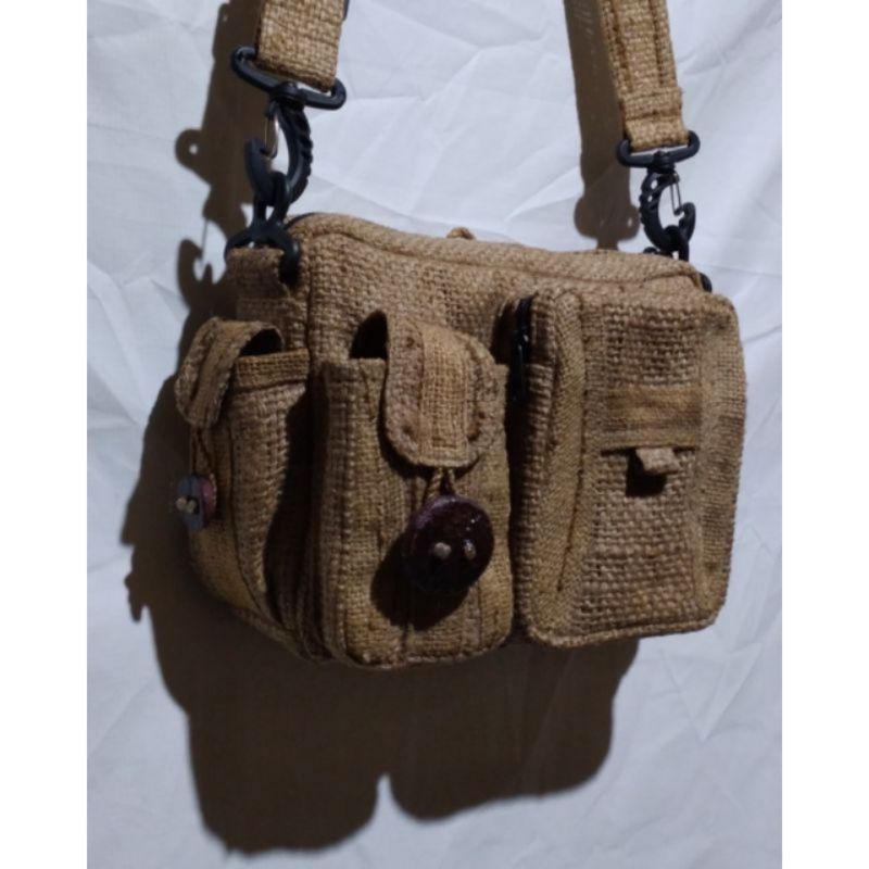 TAS KARUNG GONI TAS SELEMPANG GONI (SSG007)