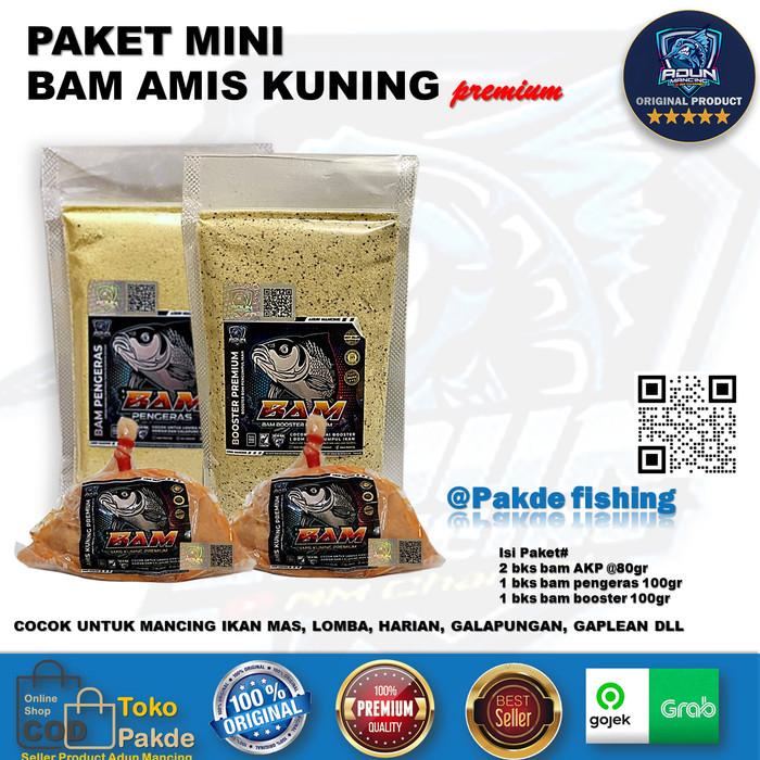 Terlaris Bam Paket Mini Amis Kuning Premium Umpan Ikan Mas Adun Mancing
