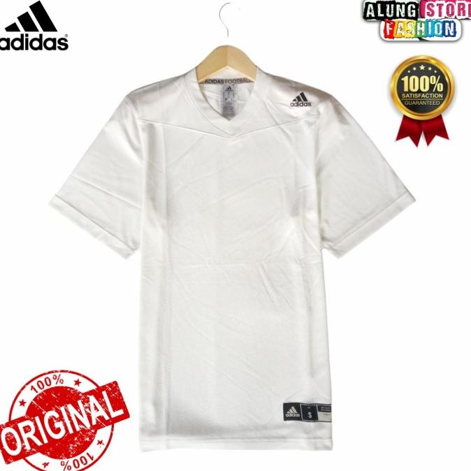 kaos adidas original pria Dry fit White Baju Aero ready Ori Big Size