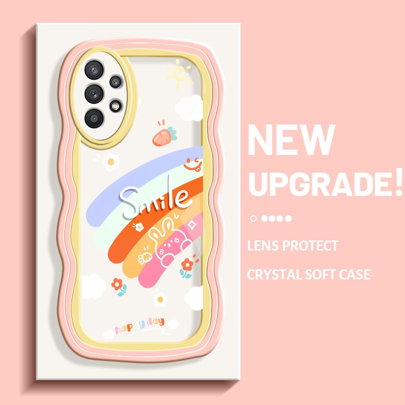 Casing Ponsel untuk Samsung galaxy A32 4G A32 5G A33 5G M32 5G Casing pelindung lembut HP kamera kre