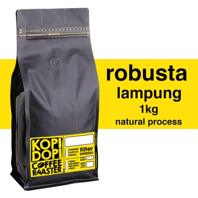 

Biji Kopi Bubuk Robusta Lampung 1kg 1 kg kilo Non COD