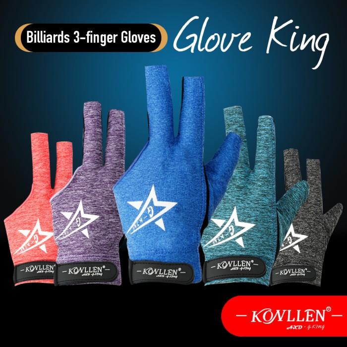 Terlaris Konllen Billiard Glove Gloves Sarung Tangan Biliar