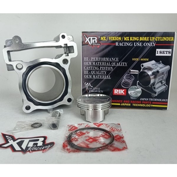 CYLINDER BLOK XTR JUPITER MX - VIXION - MX KING 60 MM