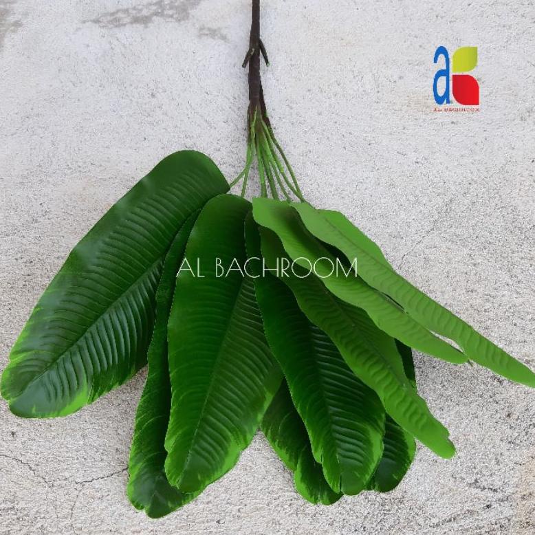 TANAMAN PISANG PLASTIK HIAS DEKORASI RUMAH TANAMAN ARTIFICIAL POHON PISANG PLASTIK