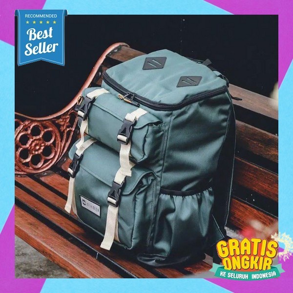 Ransel Laptop Anti Air Jumbo Tas Gendong Wanita Import Branded Tas Sekolah Pria Distro Sma Keren Bac