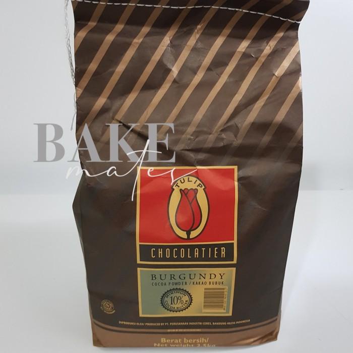 

Terlaris Tulip Burgundy Cocoa Powder Pure Cokelat Bubuk Coklat Kemerahan 500 Gr