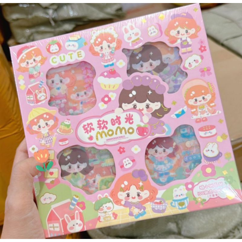 

STICKER 2D MOMO ORI (TERBARU MIX 4WARNA)