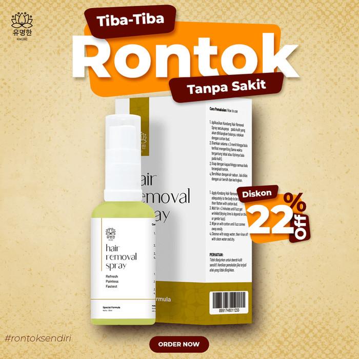 Terlaris Perontok Bulu Kemaluan Pria - Kondang Hair Removal Spray