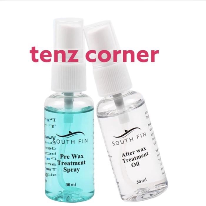 Terlaris Pre & After Waxing Treatment - Spray & Oil Sebelum Sesudah Waxing 30Ml