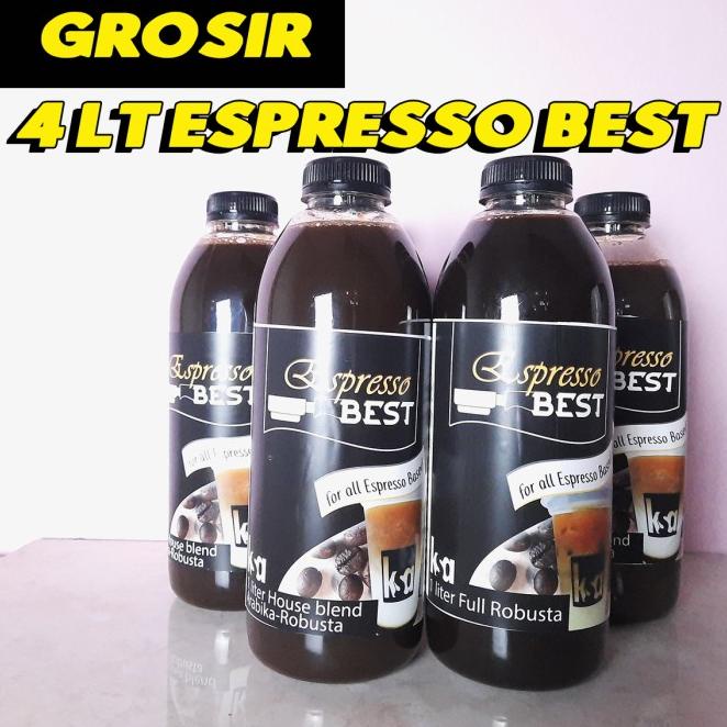 

4 Liter Espresso Murni Cair Bahan Baku Usaha Berbagai Minuman Viral