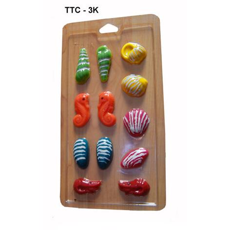 Ready stock] Cetakan Cokelat/Puding Model Binatang Laut / TTC 003