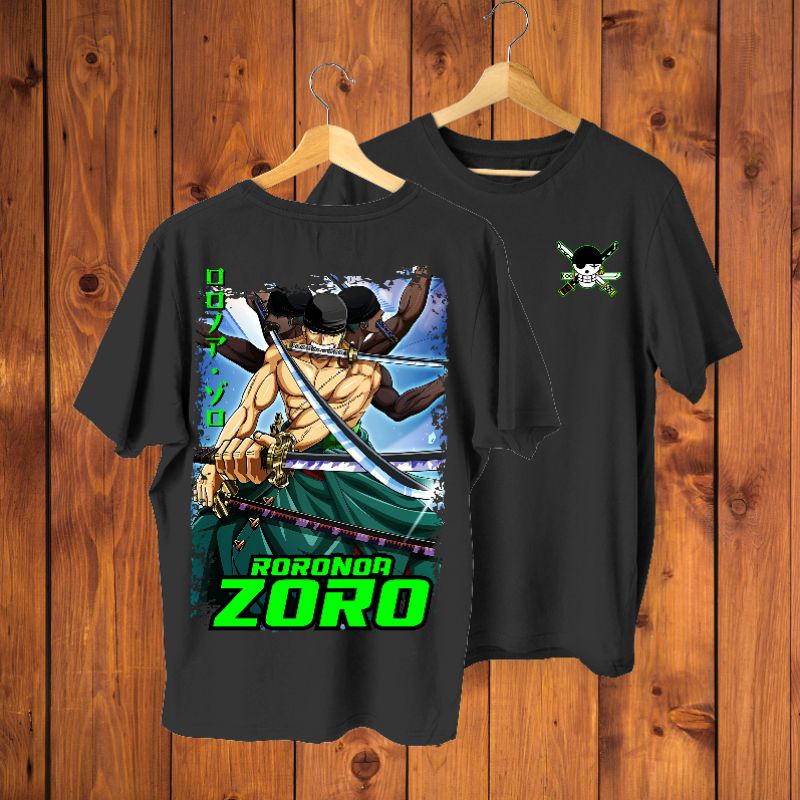 Kaos Anime One Piece Zoro Murah
