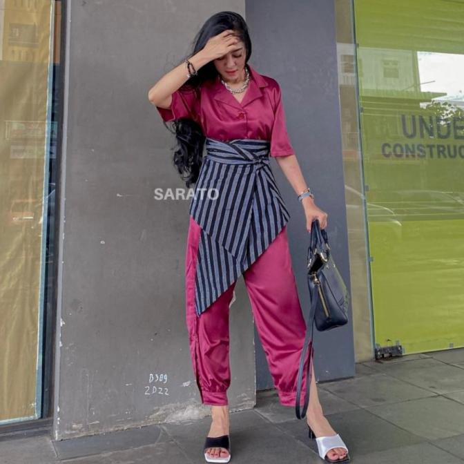 AMORA OBI BELT - Lurik Obi / Tenun Obi Belt