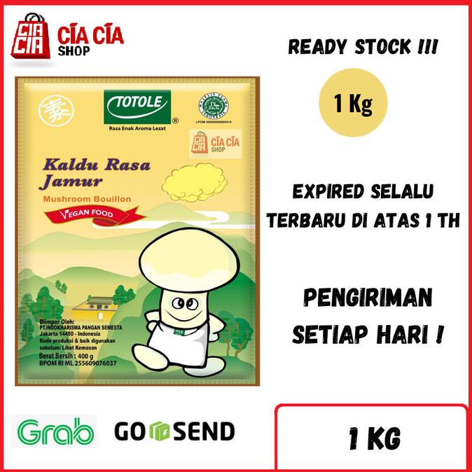 

Totole Kaldu Jamur 1kg Halal MUI Bumbu Totole Rasa Jamur 1000 gram